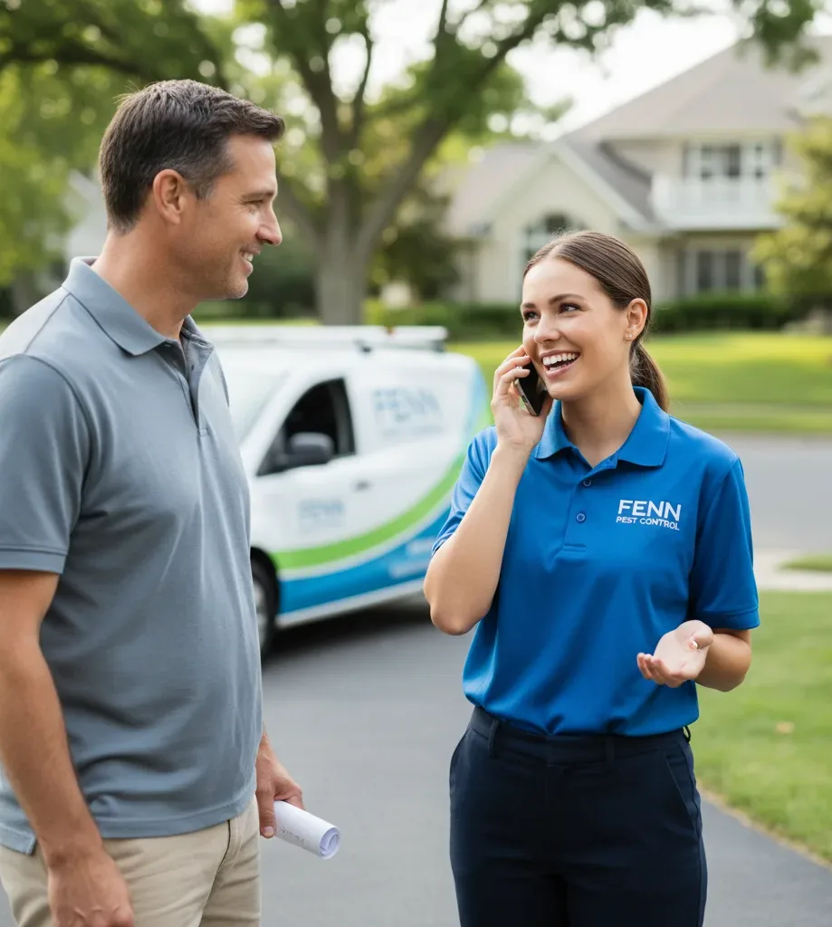 Fenn Pest Control customer support in Clarion